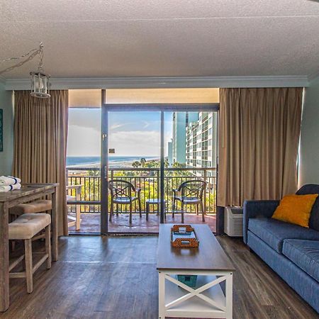 Oversized Ocean View Queen Suite With Beautiful Fireplace And Accents - Sleeps 4 Guests! Myrtle Beach Bagian luar foto