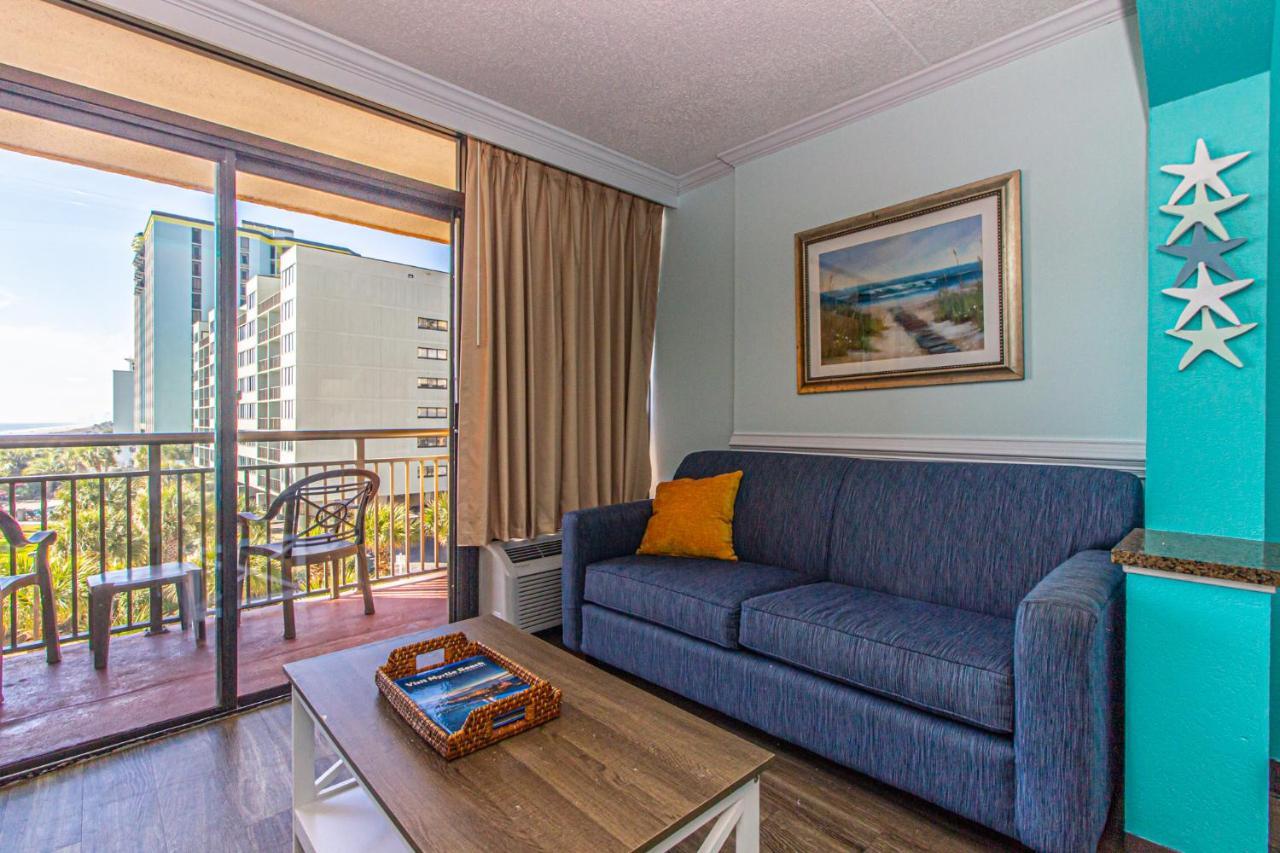 Oversized Ocean View Queen Suite With Beautiful Fireplace And Accents - Sleeps 4 Guests! Myrtle Beach Bagian luar foto